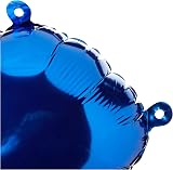 Unique Blue Number 1 Shaped Large Foil Balloon 86cm - 1 Piece view 3