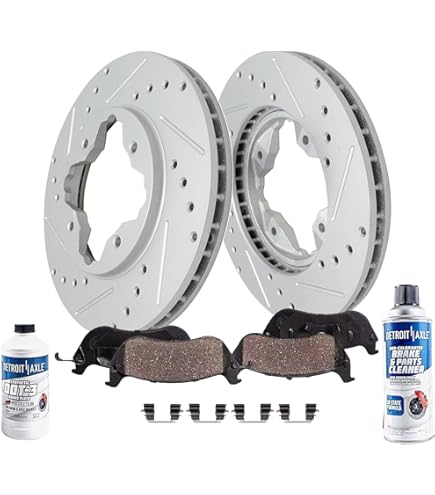 Amazon.com: SCITOO Front Disc Brake Rotors Kits Fit For