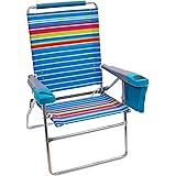 Amazon Com Rio Beach 17 Extended Height 4 Position Folding Beach Chair Sports Outdoors