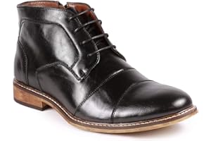 Metrocharm MC147 Men's Cap Toe Formal Dress Casual Oxford Ankle Boot