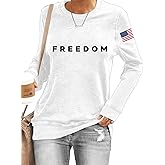 Charlie Kirk Sweatshirt Women, Charlie Kirk Freedom Shirt Long Sleeves