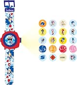 Lexibook Sonic Projection Watch DMW050SN with 20 Images, Adjustable Kids view 1