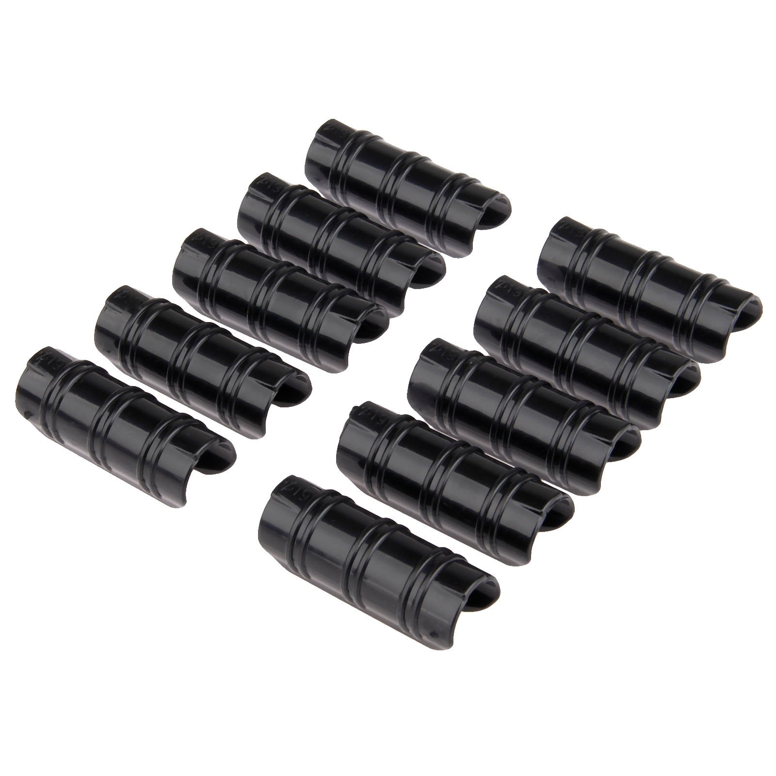 Mtsooning 20pcs Greenhouse Clips, 19mm Garden Netting Clips ABS Plastic Snap Clamps for Film, Shade Net & Tunnel Hoops