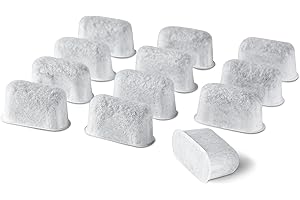 GEESTA 12-Pack Replacement Charcoal Water Filters for Use with Cuisinart coffee machines
