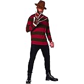 Spirit Halloween A Nightmare on Elm Street Adult Freddy Krueger Sweater | Officially Licensed | Horror Costume