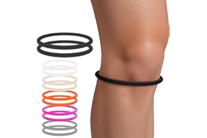 GREBIKE Patella Band for Knee Pain Relief, Patellar Tendon Support Strap for Tennis, Running, Jumpers, Soccer, Basketball and Hiking, Breathable & Lightweight Patella Stabilizer Knee Strap Brace Support for Women and Men (Black)