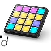 Donner MIDI Controller Pad Beat Maker Machine, Portable Drum Machine with 16 Beat Pads,Note Repeat and Music Production Softw