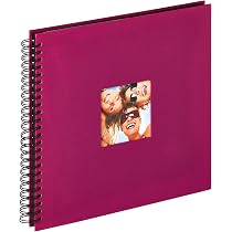 Amazon.com: Walther Design Spiralalbum Fun Violett, 30X30 cm ...