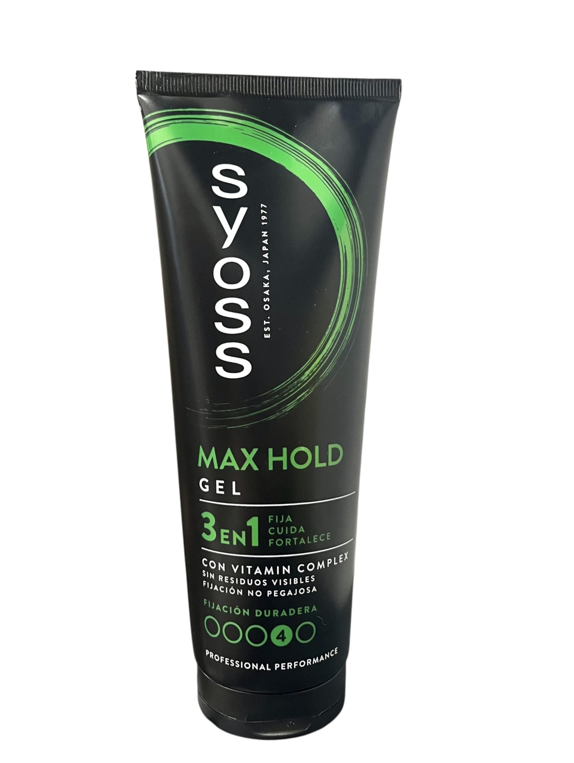 Syoss Gel Max Hold Hold Level 5 Mega Strong Pack of 6 x 250 ml