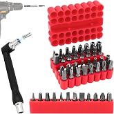 Mutt Tools 33pc Security Bit Set – Tamper-Proof Torx, SAE/Metric Hex, Torq, Spanner & Tri-Wing Bits With Magnetic Extension