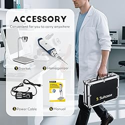 CGOLDENWALL Ultrasonic Homogenizer Handheld
