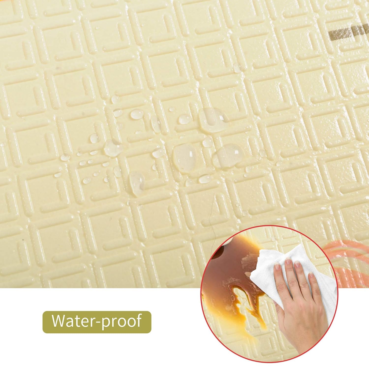 ISFC Waterproof Baby Play Mat - Foldable Non-Toxic Anti-Slip Soft Crawling Mat for Babies, Infants, Kids, Toddlers Outdoor or Indoor Use (Blue, 79X59X0.4 in) : Baby