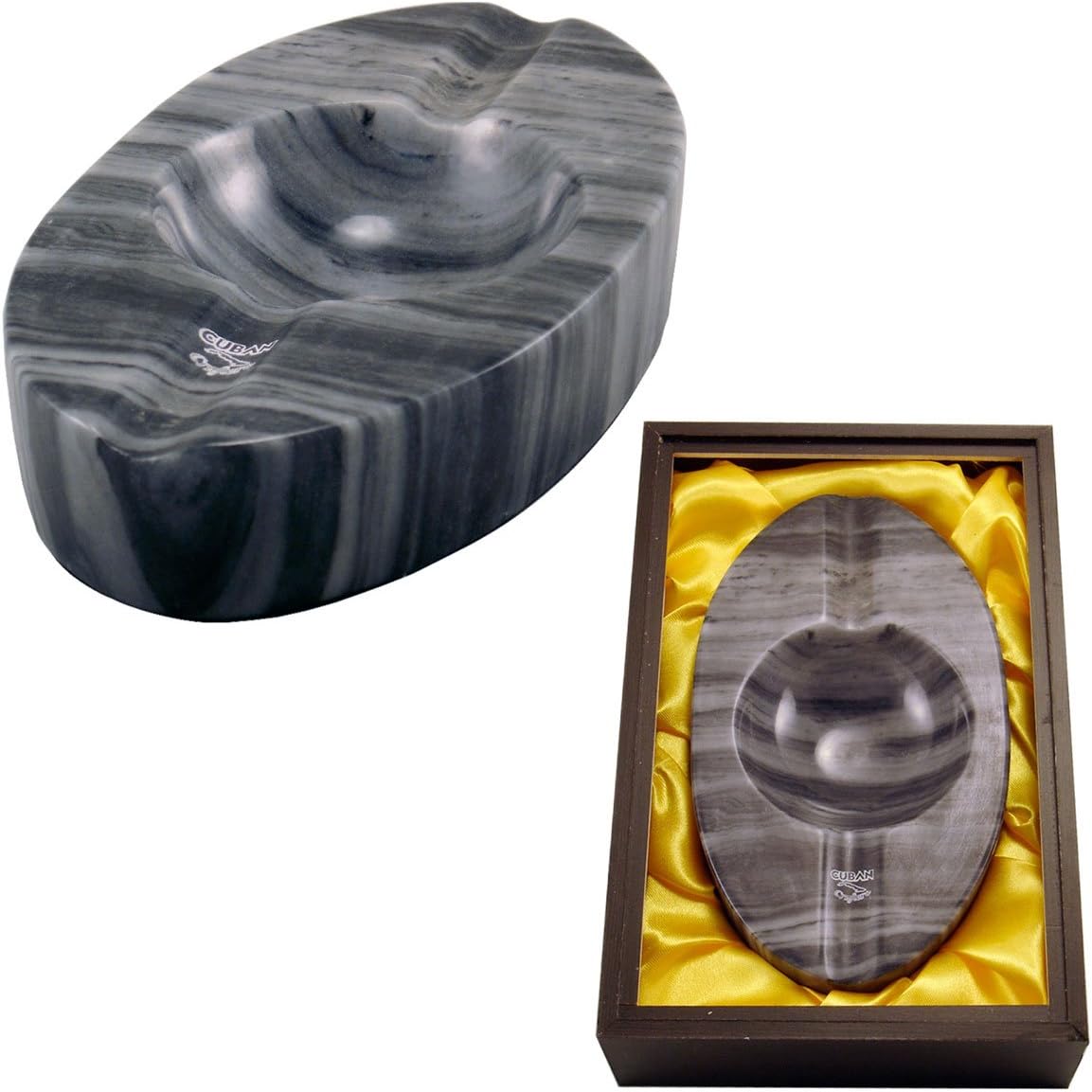 Marble Cigar Ashtrays Unique Ashtray for 2 Cigars Home