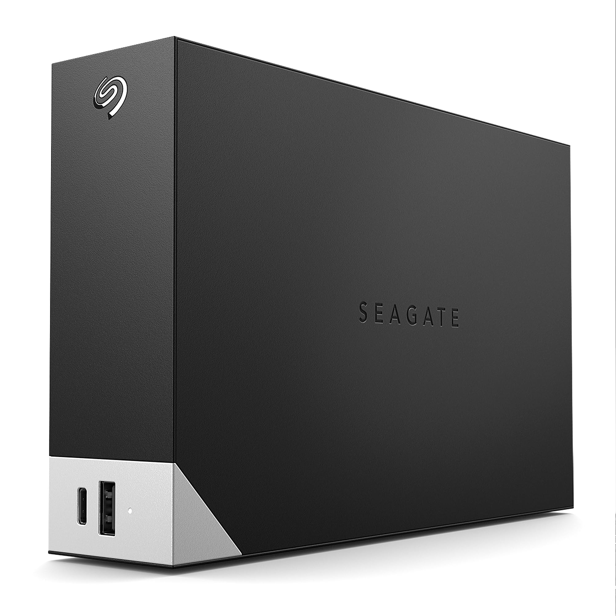 Seagate One Touch Hub 10TB, External Hard Drive Desktop HDD, USB-C & USB 3.0 port, for Computer Desktop Workstation PC Laptop Mac (STLC10000400)