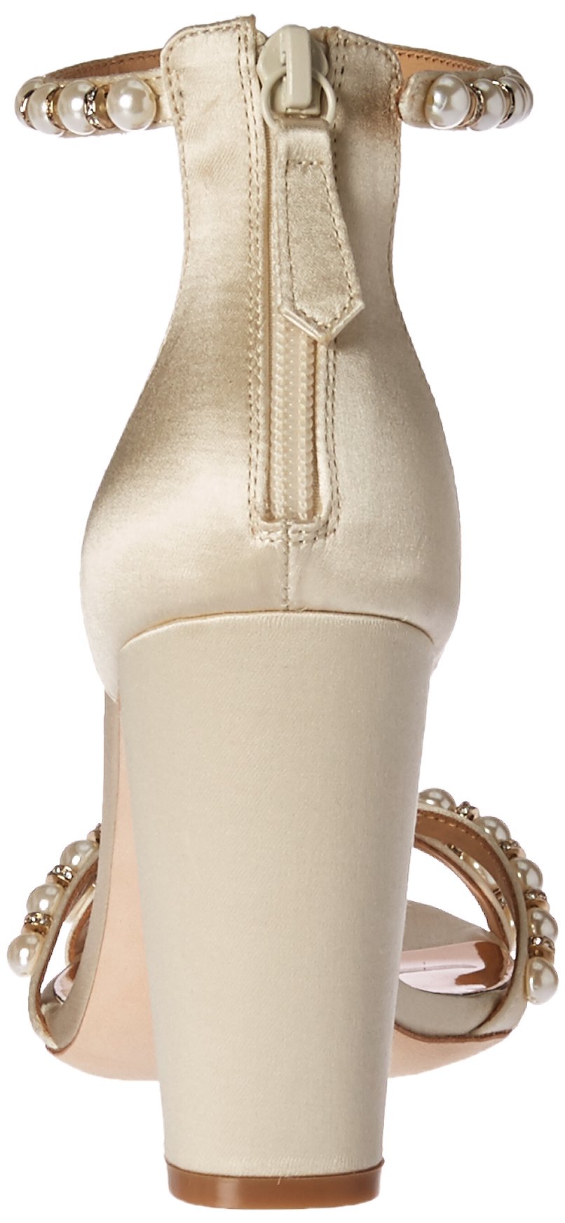 Badgley Mischka Womens Hooper Satin Ankle Strap Evening Sandals - Image 3