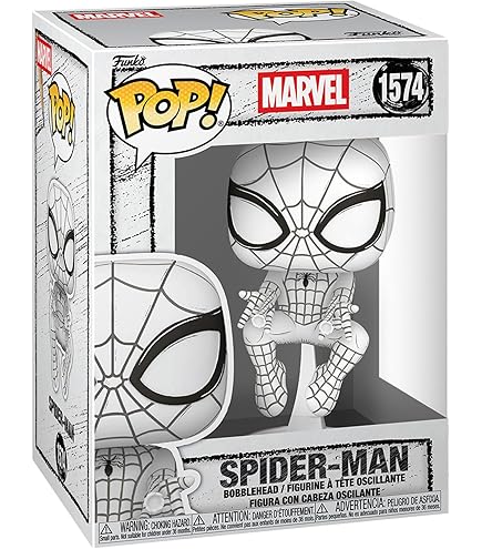Amazon.com: Funko Pop Marvel Spiderman Doppelganger #961 Metallic