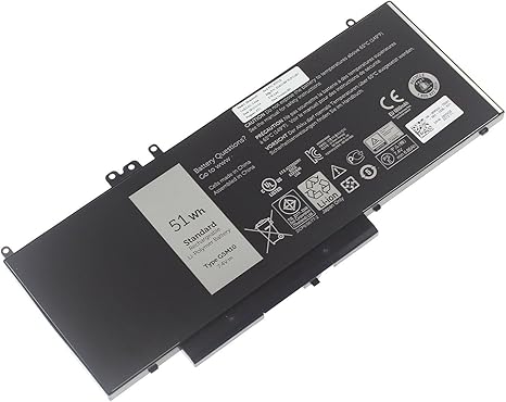 New 7 4v 51wh G5m10 Battery For Dell Latitude E5550 Amazon Co Uk Electronics