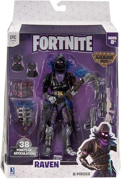 Fortnite Custom Plush Raven Amazon Com Fortnite 6 Legendary Series Figure Raven Toys Games
