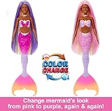 Barbie Mermaid Doll Brooklyn with Pink Hair & Color Change Water Accessory view 3