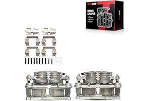 Torchbeam Front Brake Calipers Set for Chevrolet Trailblazer 2003-2005 Trailblazer EXT 2002-2005, GMC Envoy XL 2002-2005, 129 in Wheelbase Front Left Right Calipers with Bracket 18B4798+18B4799