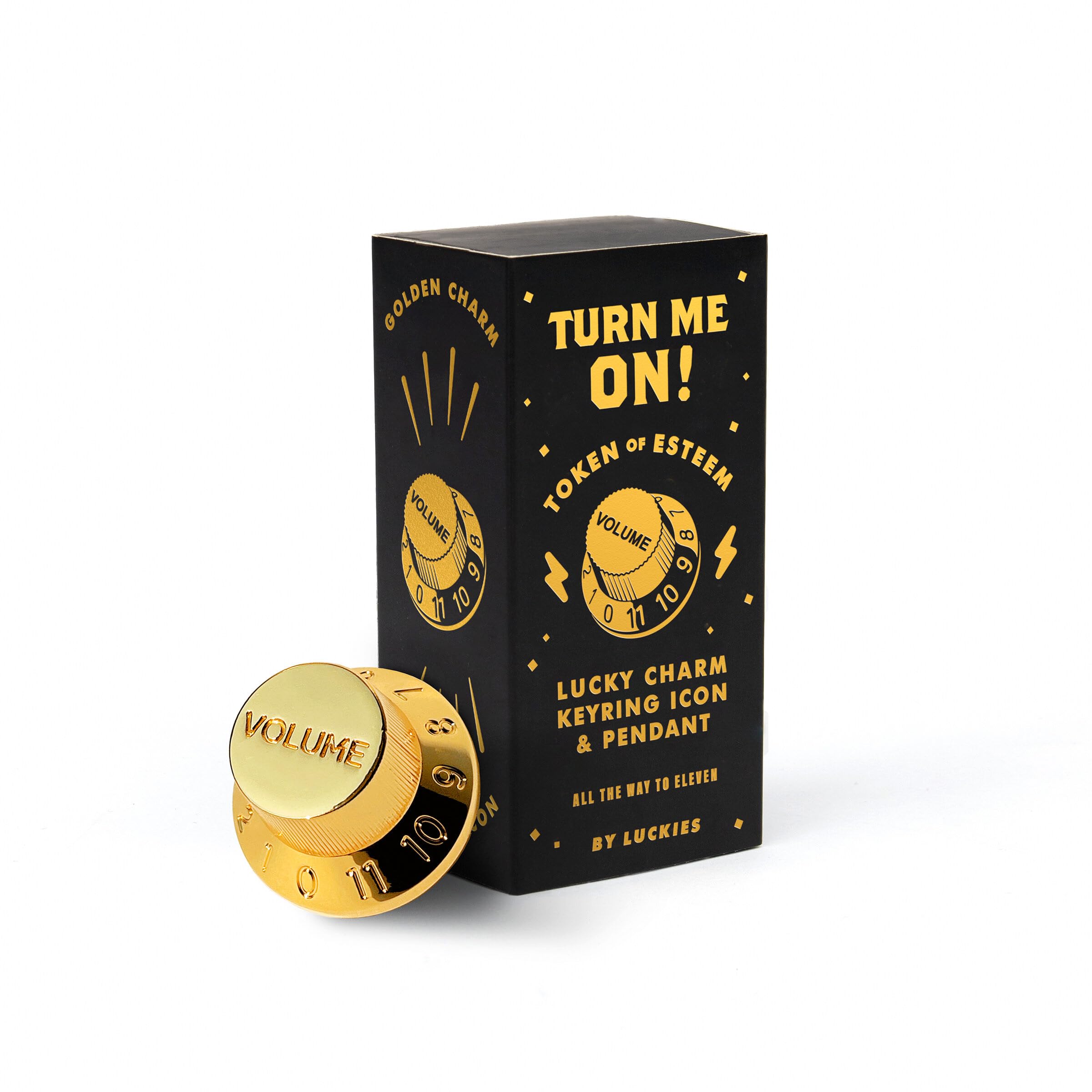 Luckies - Turn Me On | Guitar Desk Ornaments | Music Gifts & Guitar Gifts For Men | Quirky Gift For Men & Music Gift | Desk Gadgets & Small | Boyfriend Him