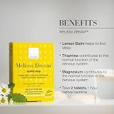 New Nordic Melissa Dream Sleep Aid 20 Tablets Magnesium Chamomile view 2