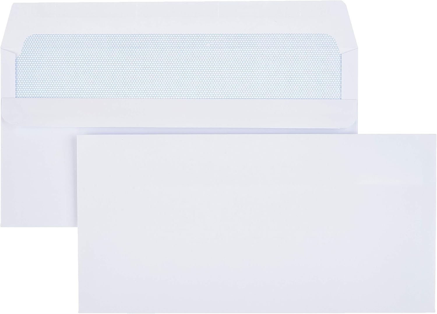 Amazon Basics Self-Seal DL Envelopes, White, 100 gsm, 500 Pack