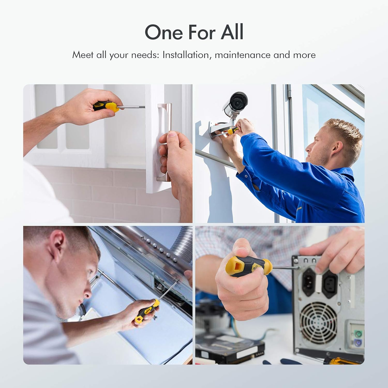 12 PCS Screwdriver Sets with Supper Magnetizer, OPOW Magnetic Screwdriver Set with Case Includes Flat/Phillips/Torx Precision Screwdrivers for Repairing Home Improvement Craft: Home Improvement