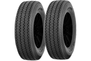 5.30-12/530 X 12, LRD, Pair of 2 High-Speed Trailer Tires, Original Equipment Quality, D.O.T. & M.O.T. Approved, Perfect for 