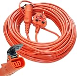 Spares2go 20 Metre Cable & Lead Plug for Flymo Lawnmower & Hedge Trimmer view 5