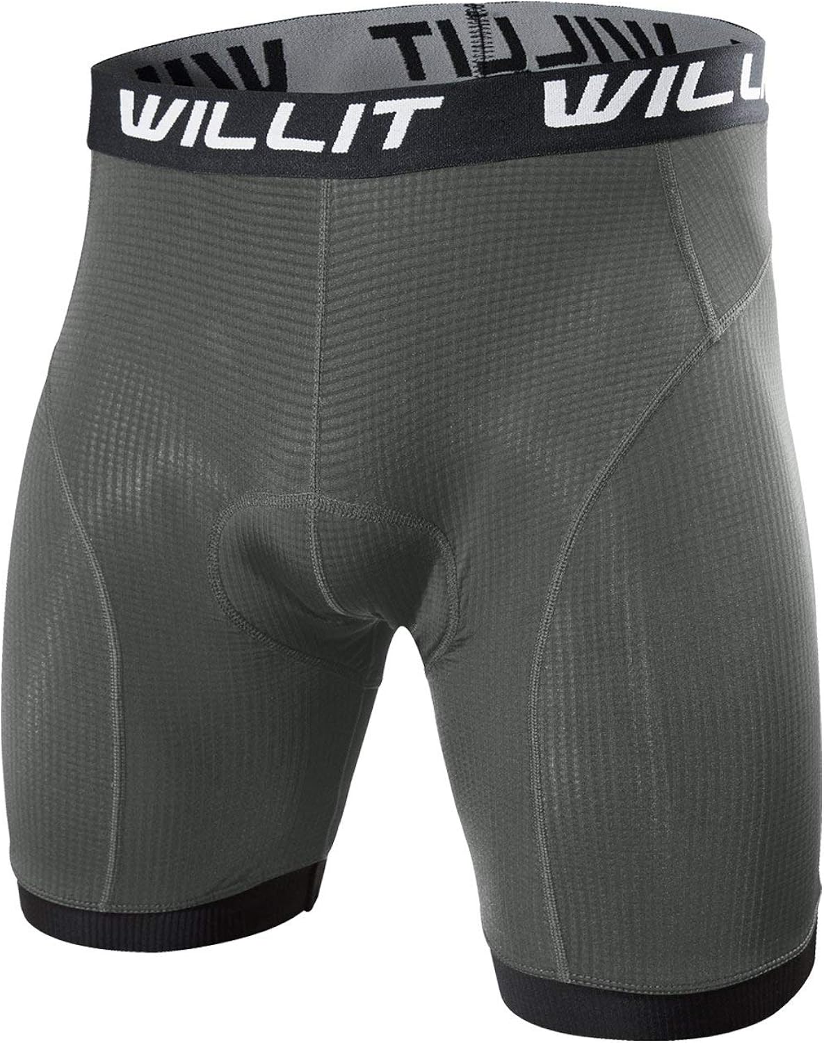 Willit Mens Bike Underwear Shorts 3D Padded Cycling Bicycle Shorts MTB Liner Shorts Anti-Slip: Clothing