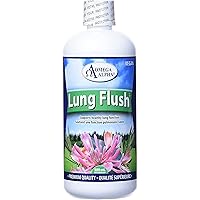 Omega Alpha Lung Flush 500ml, 33 Servings, Respiratory Health & Cleanse Supplement, Supports Clear Breathing & Lung Mucus Car