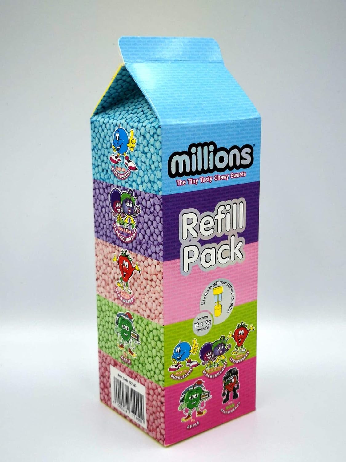 Mini Millions Machine Sweet Dispenser Refill Pack 192 Grams Amazon