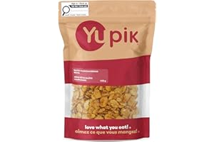 Yupik Salted Valencian Broad Beans, 450 g, High Protein Snack, Vegan, Gluten-Free Snack, Crunchy & Savory Split Beans for Sal