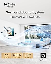 ULTIMEA 7.1CH Surround Sound System for