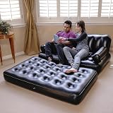 Bestway Pavillo 75054-17 5-in-1 Double Air Bed Couch Black 188 x 152 cm view 4