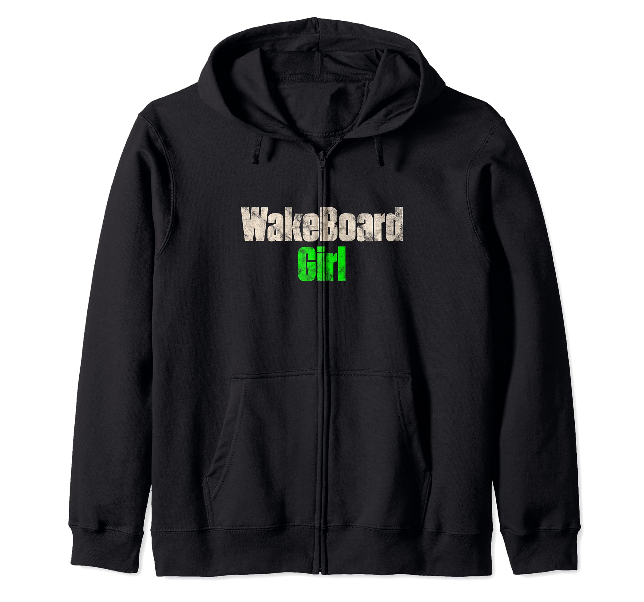 Wakeboard Water Sport - Wakeboard Girl Zip Hoodie