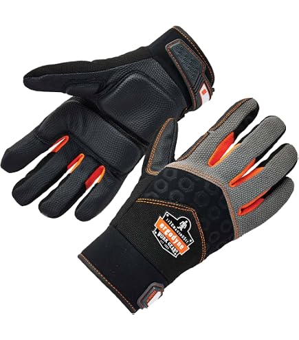 Ergodyne ProFlex 9002 Anti-Vibration Work Gloves, ANSI/ISO
