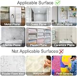 JANYUN 140 Pcs Double Sided Sticky Dots 8x10 mm Clear Removable Putty view 7