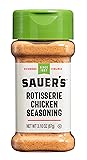 Sauer's Rotisserie Chicken Seasoning, 3.10 Ounce