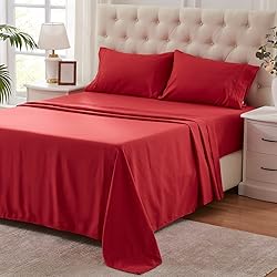NexHome California King Size Sheet Set, Breathable