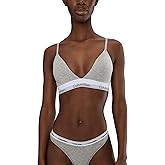 Calvin Klein underwear Womens Icon Cotton Modal Lightly Lined Triangle Bralette