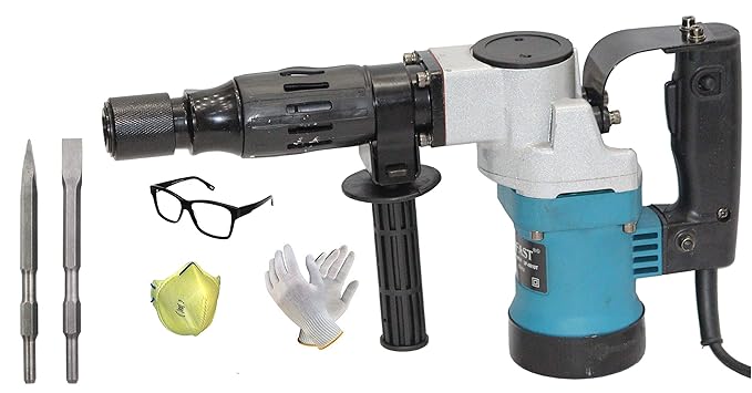 Digital Craft 900W Handheld Demolition Hammer for Concrete Wall Decoration Electric Demolition Hammer Wall Hammer Hammer Drill (18 mm Chuck Size, 900 W)