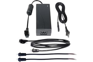 OUSALY 12V5A Power Supply Adapter for WindyNation Linear Actuator DC Motor Control LIN-SPSU-12 12VDC 5A Power Cord,12VLinear Actuator Motor Power Supply AC/DC Adapter+6.5Ft Extension Cable + Wiring