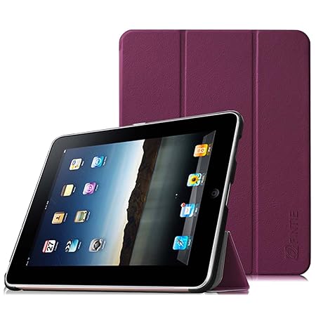 Fintie Apple iPad 1 Hülle Case - Ultra-schlank superleicht Ständer SlimShell Cover Schutzhülle Etui Tasche für iPad 1st Gener
