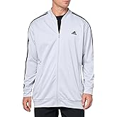 adidas mens 3-stripes Tricot Full-zip Jacket