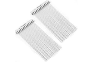 Yibuy 2 Pieces Steel Snare Drum Wire 30 Strands for Drum Replacement Accessories