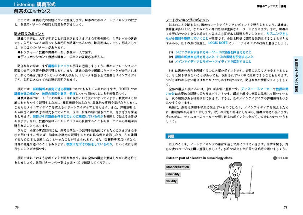 Toefl Ibt Test リスニングのエッセンス Z会編集部 本 通販 Amazon
