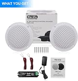 Herdio 160W 4 Inch Ceiling Speaker Kit Marine IP66 Bluetooth Waterproof view 7
