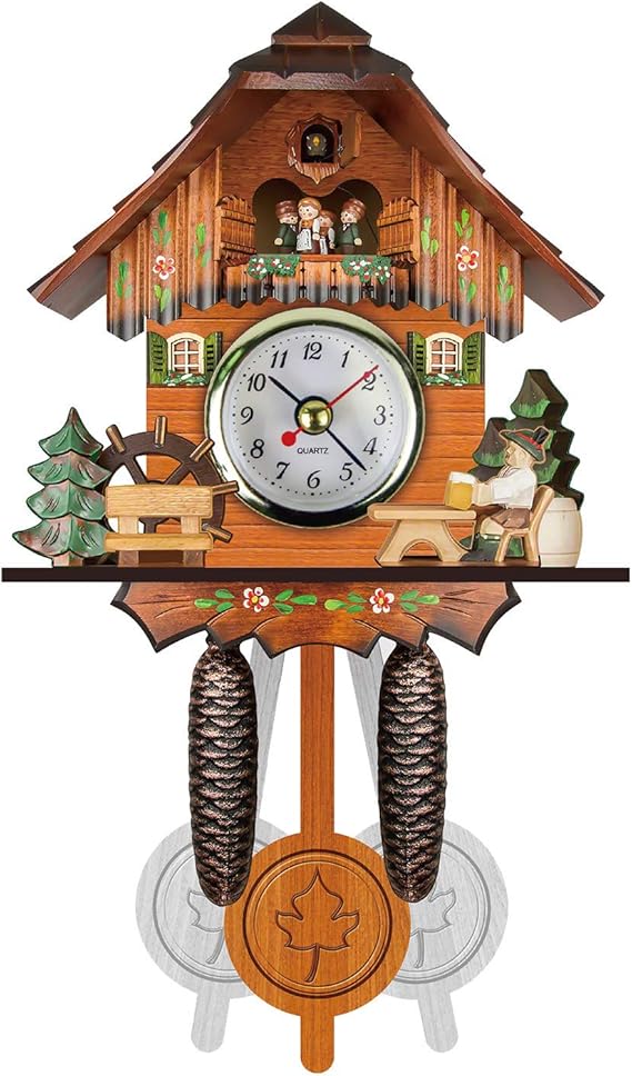 Vivid Large Cuckoo Clock、Cuckoo Clocks for Wall German